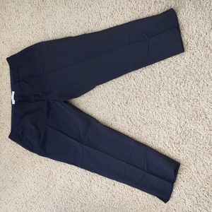 Everland Blue Slim Wool Dress Pants
